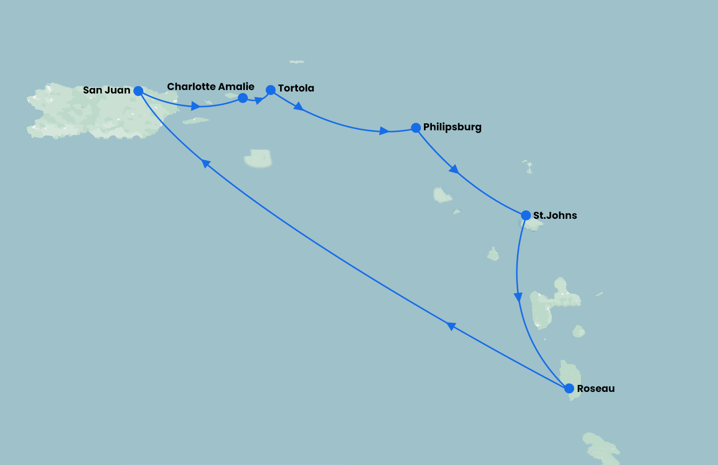 11 Night Southern Caribbean onboard Rhapsody of the Seas